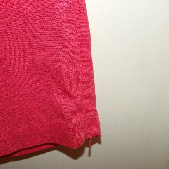 Vintage Capacity 2 Piece Linen Blend Pants & Top Set Sz L - Picture 7 of 10